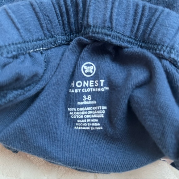 Honest Baby 4 pack sweatpants 3-6 months - Picture 3 of 5